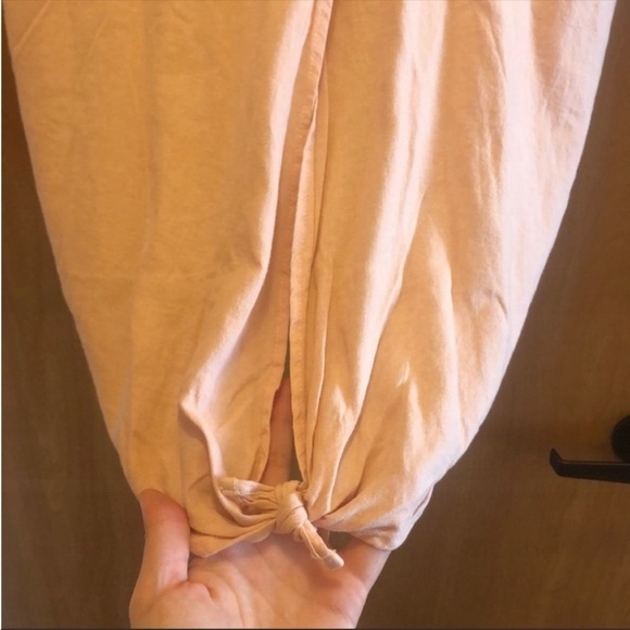 Francesca's Size Small Light Pink Open Back Top New With Tags - Picture 7 of 8